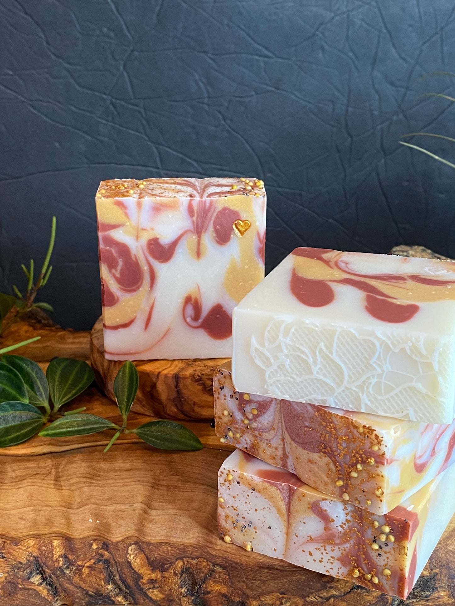 3.5oz Artisan Soap - Strawberry Rhubarb