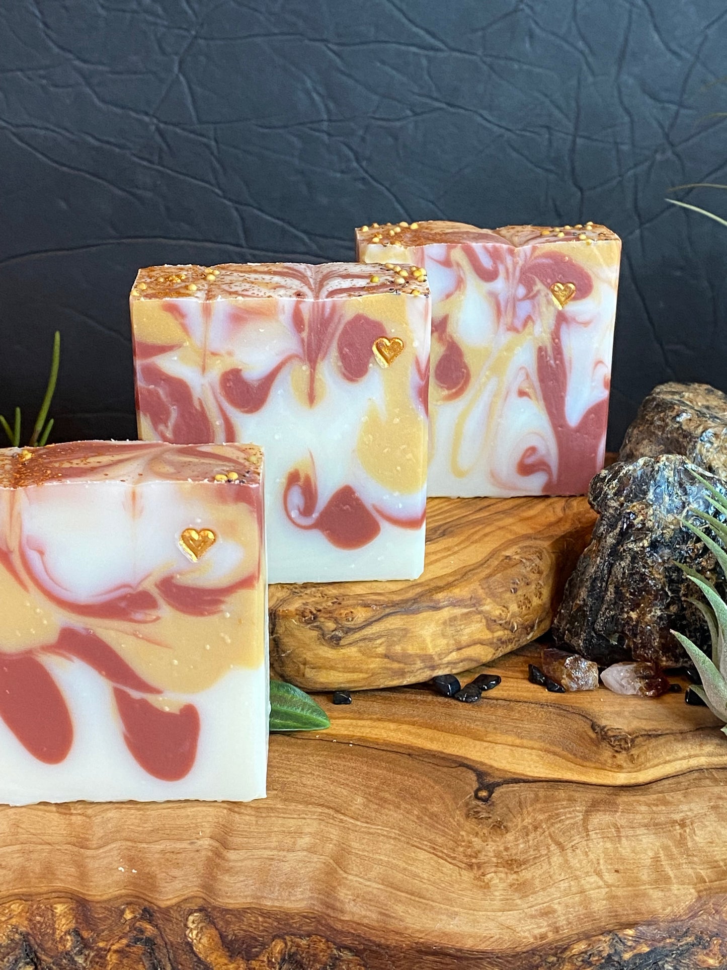 3.5oz Artisan Soap - Strawberry Rhubarb