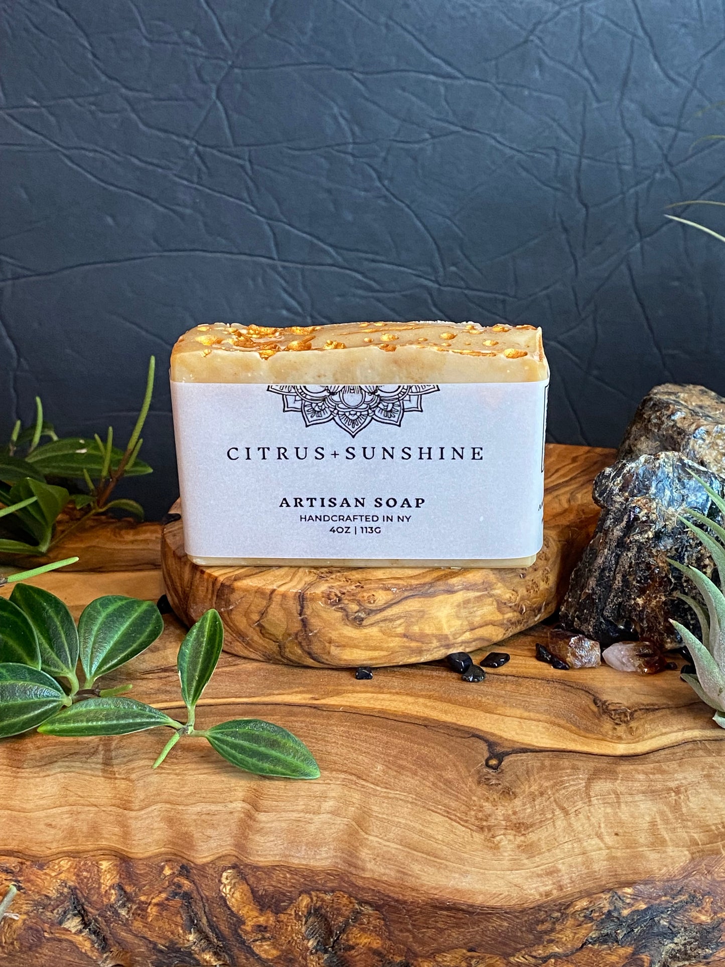 Citrus + Sunshine 4oz Artisan Soap