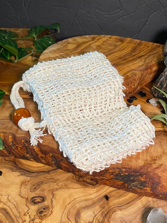 Sisal Soap Pouch