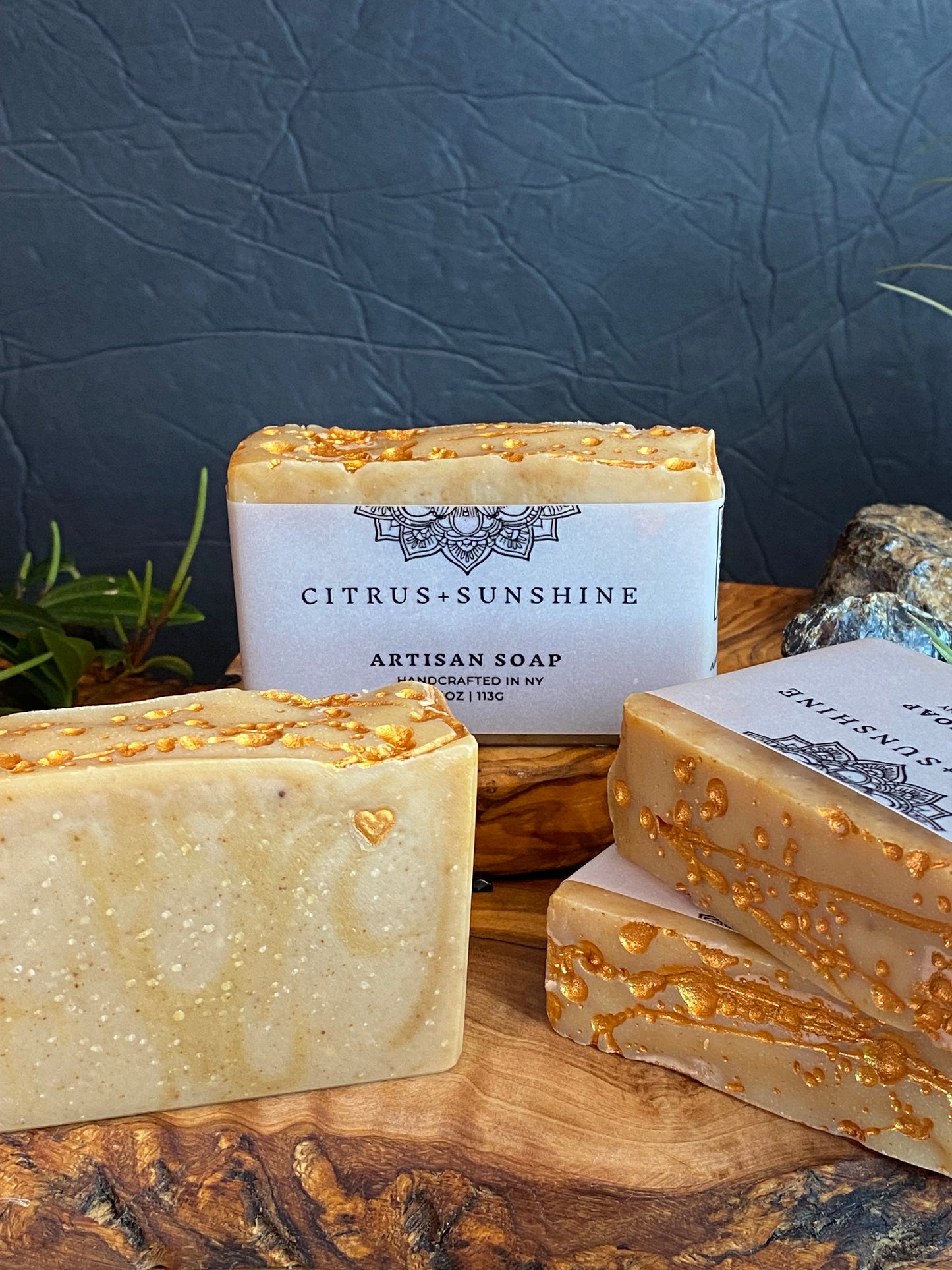Citrus + Sunshine 4oz Artisan Soap