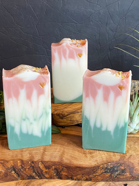 4oz Artisan Soap - Tomato+Cucumber