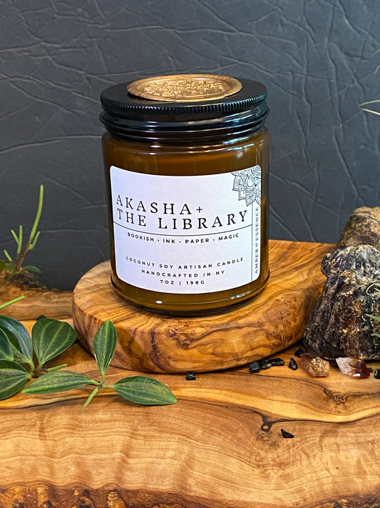 Akasha + The Library 7oz Artisan Candle