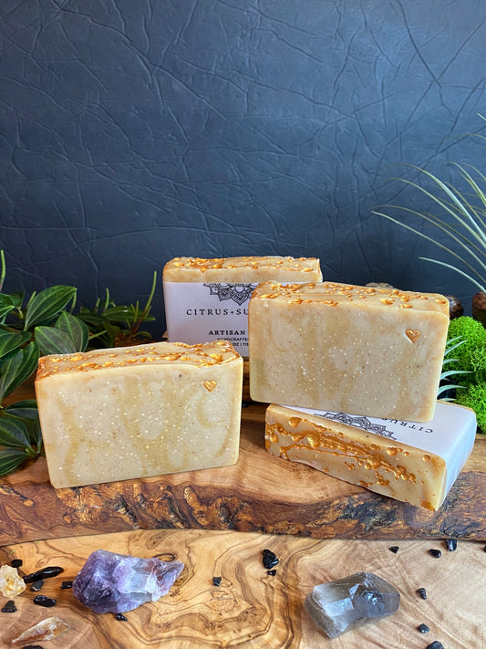 Citrus + Sunshine 4oz Artisan Soap