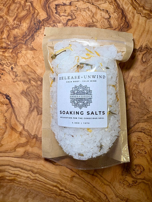 Soaking Salts 4.5oz - Release+Unwind