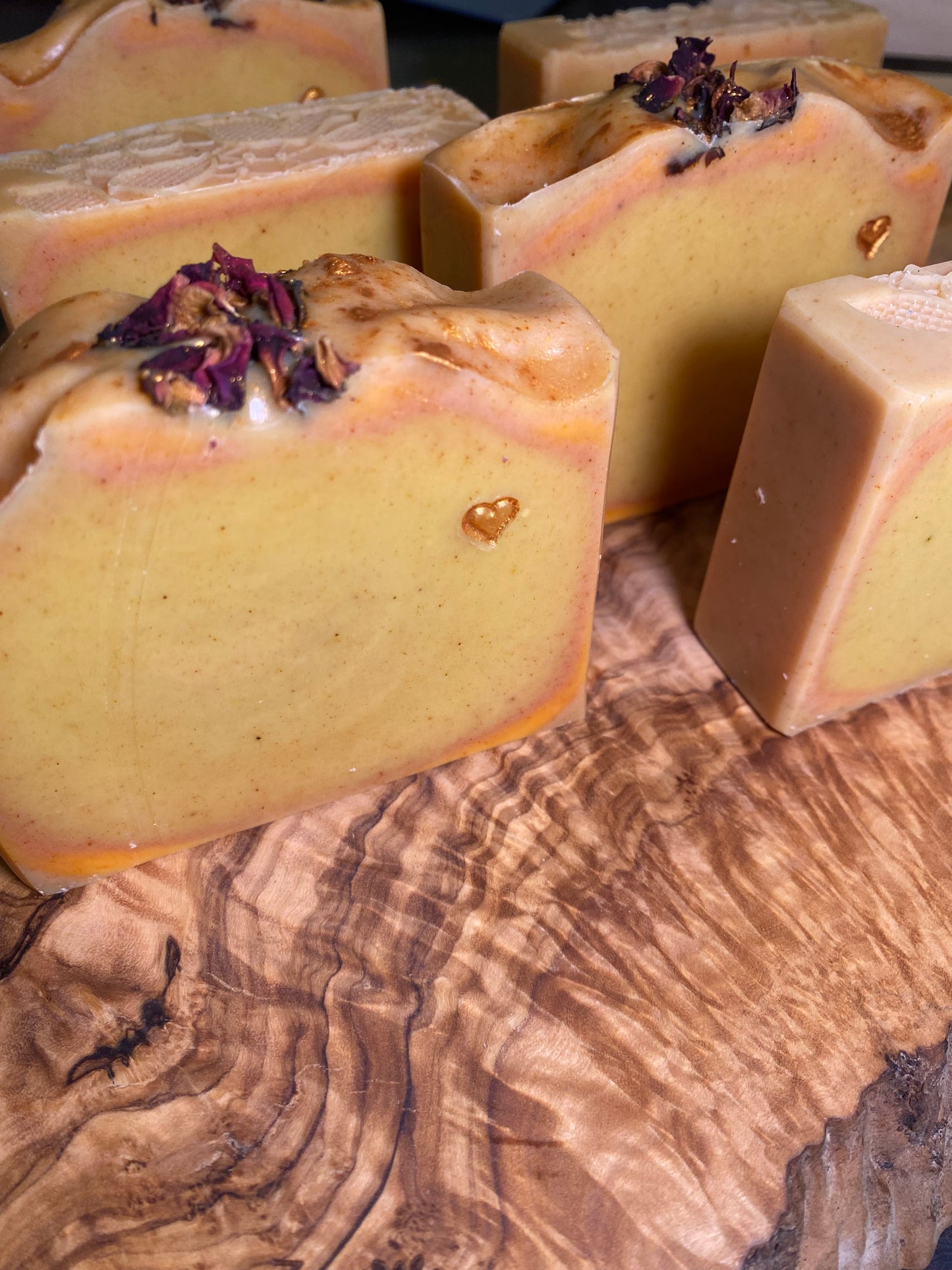 Dune Rose + Tumeric 4oz Artisan Soap