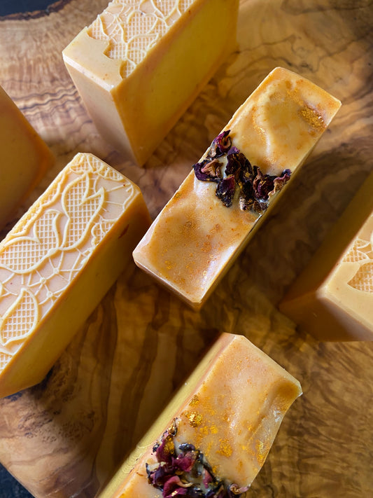 Dune Rose + Tumeric 4oz Artisan Soap