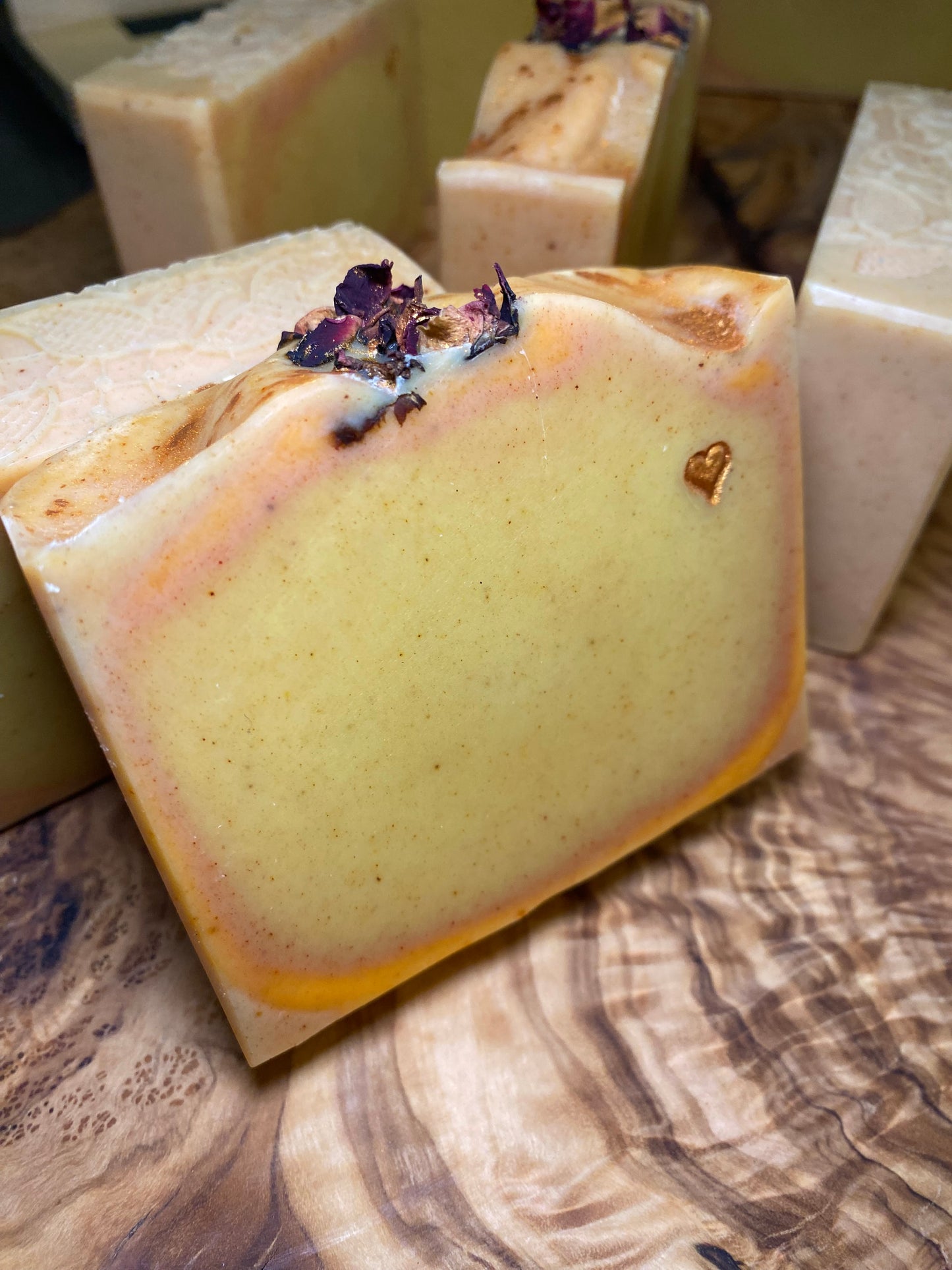 Dune Rose + Tumeric 4oz Artisan Soap