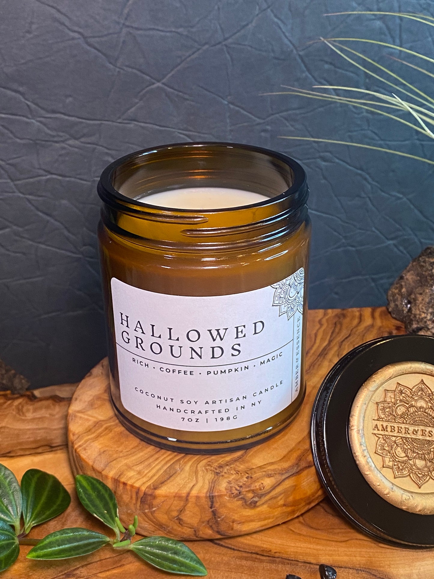 Hallowed Grounds 7oz Artisan Candle