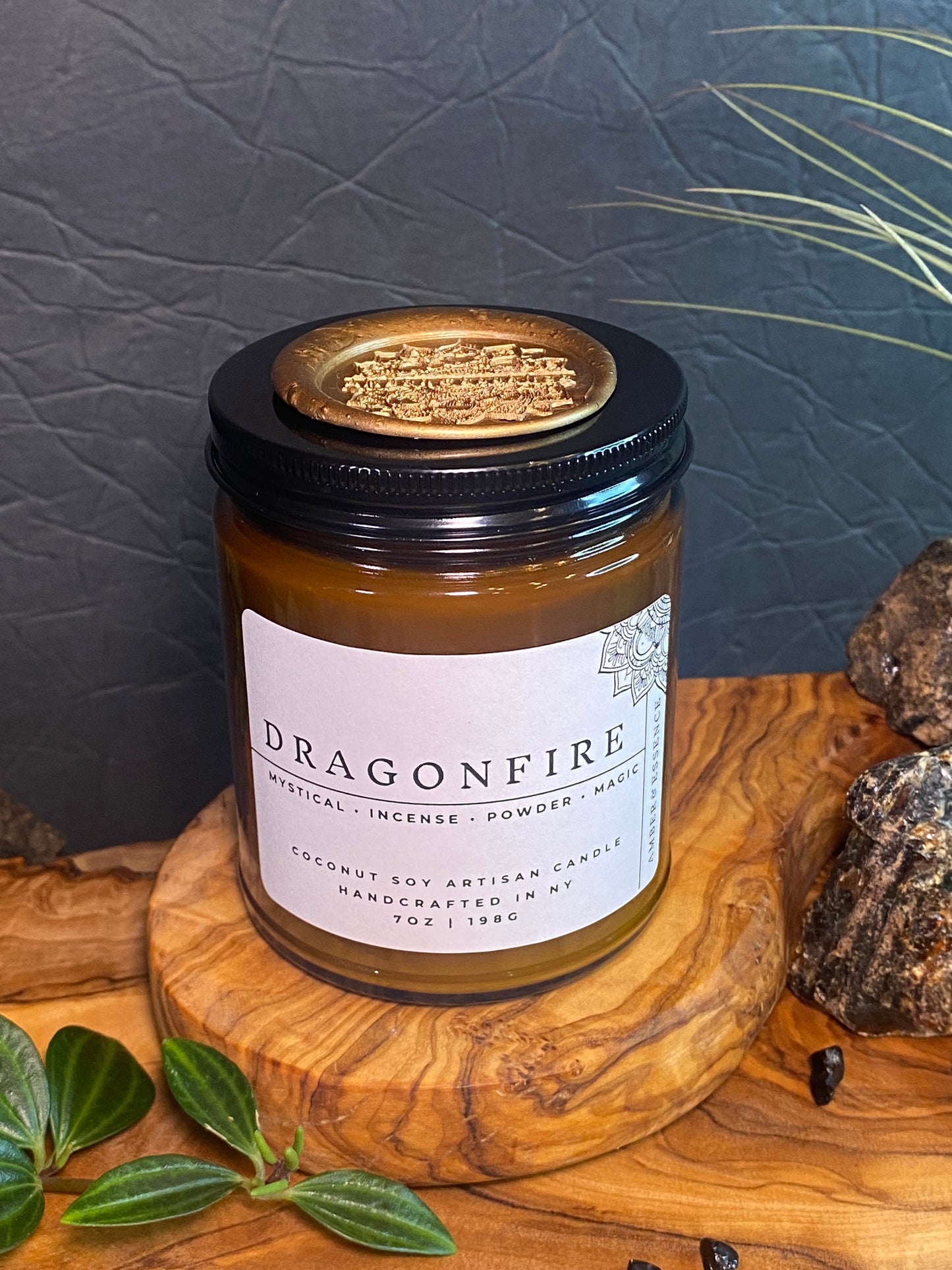 Dragonfire 7oz Artisan Candle