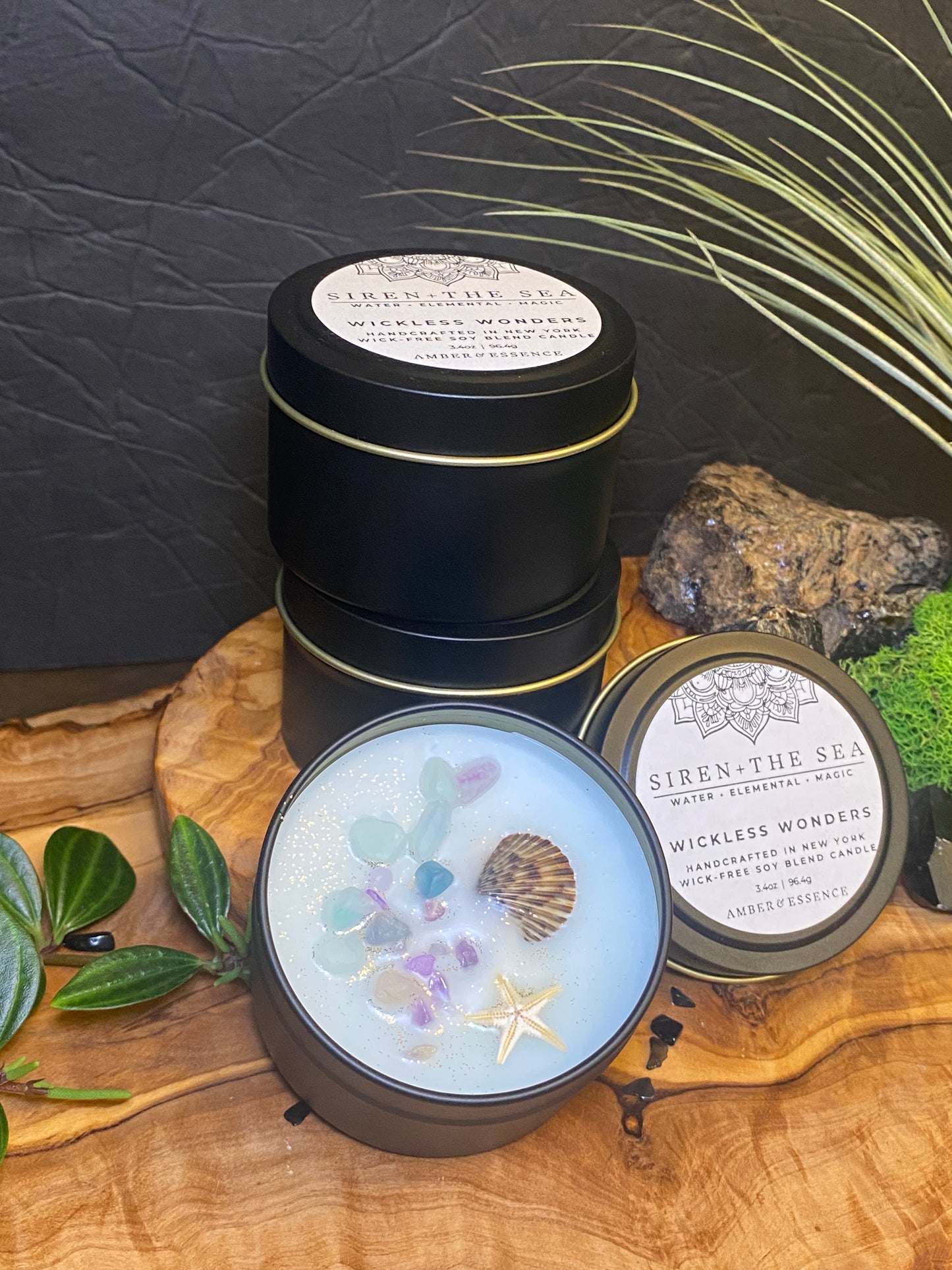 Siren + The Sea Wick-Free Candle
